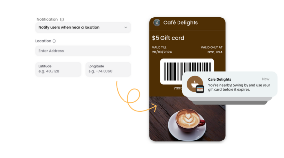 AddToWallet-Trigger Notifications Nearby Location