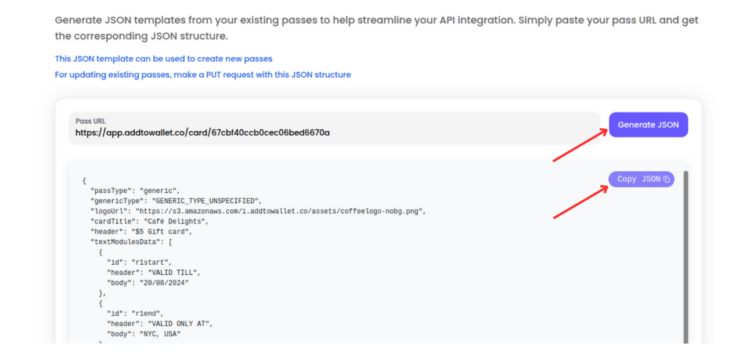 json generator