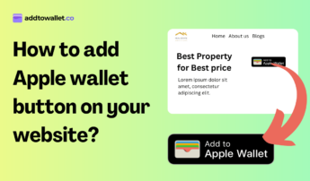 how to add apple wallet button on your website