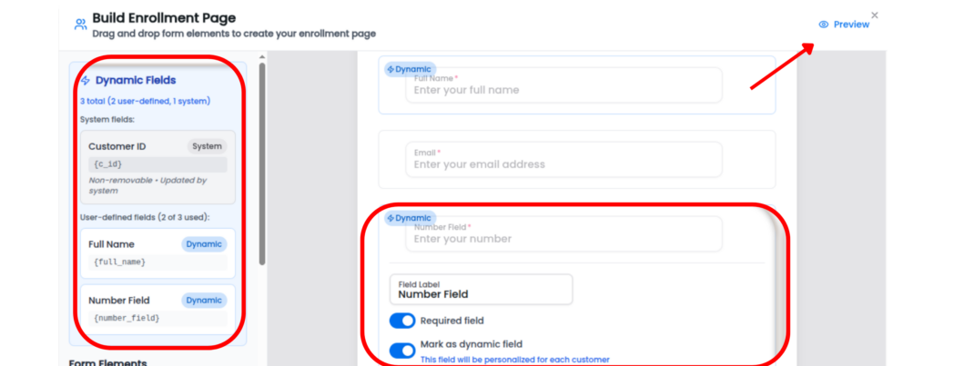 loyalty pass set up create form 2