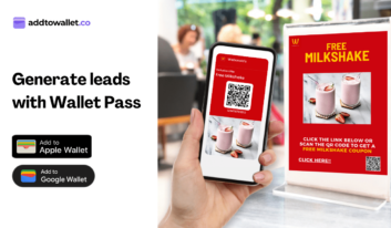 how to generate leads using wallet pass