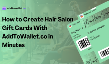 how to create hair salon gift cards with addtowallet.co in minutes