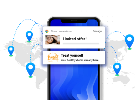 Notify wallet pass users near a location