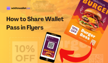 how to share wallet pass on flyers