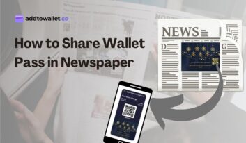 how to share apple and google wallet pass in newspaper