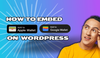 How to embed Google Wallet or Apple Wallet button on WordPress